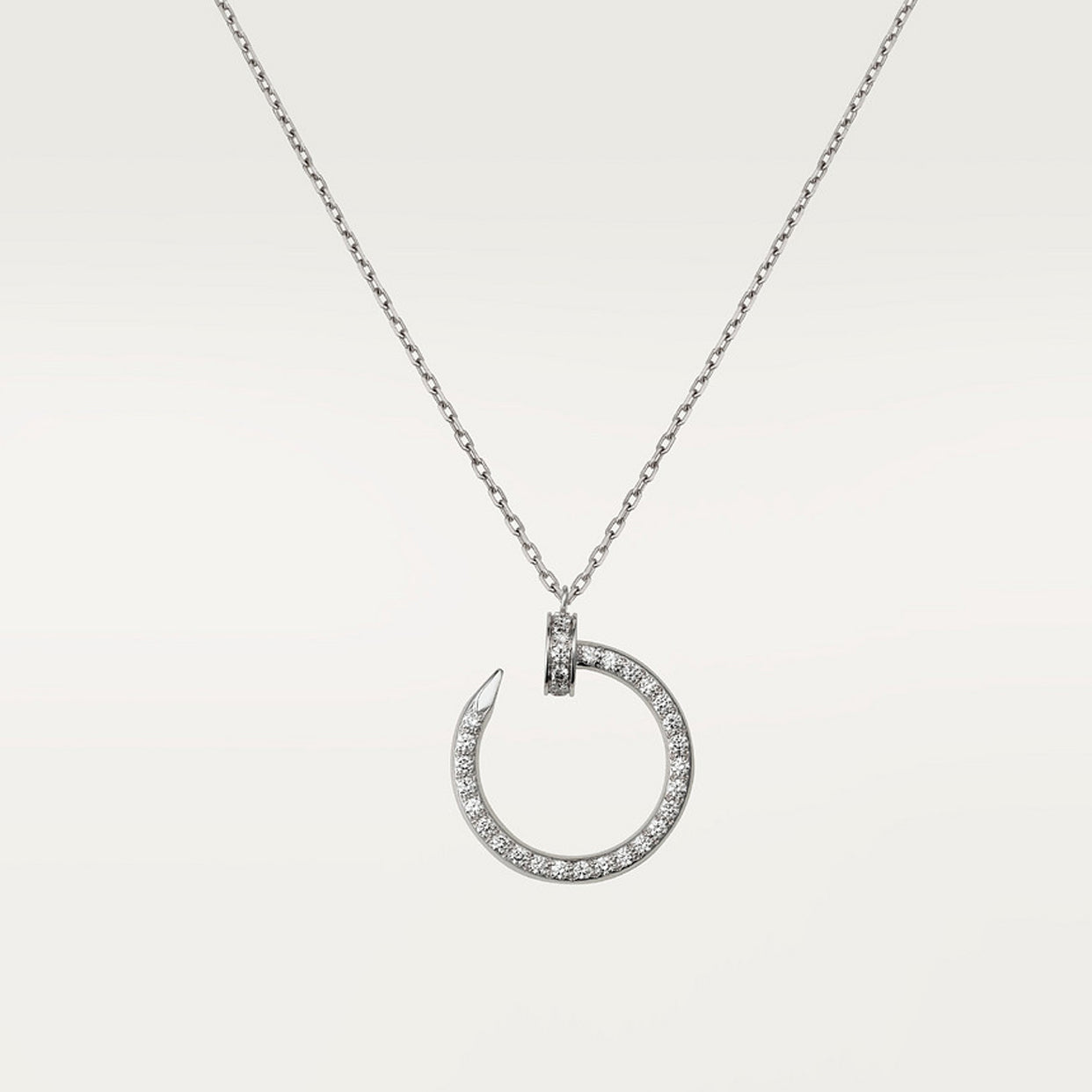Noble Juste Un Clou Full Diamonds Necklace