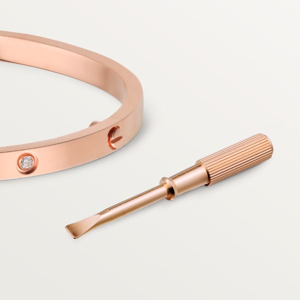 Noble Love Six Diamonds Small Bracelet
