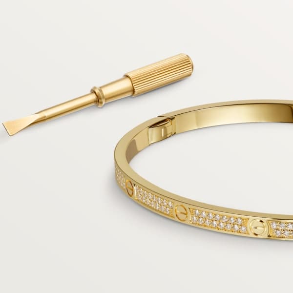 Noble Love Bracelet 3.65mm Diamond-paved