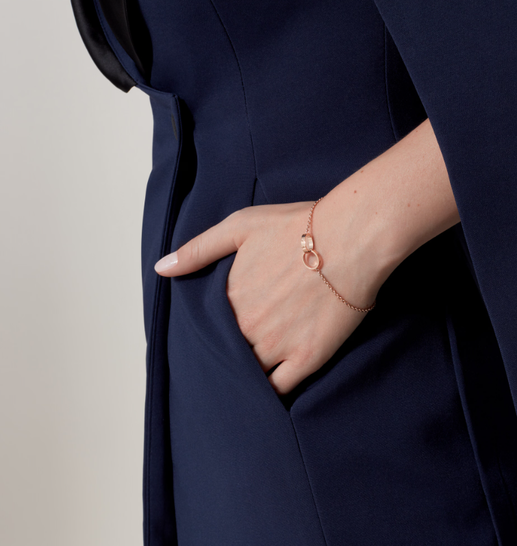Noble Double Ring Bracelet