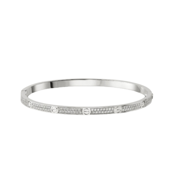 Noble Love Bracelet 3.65mm Diamond-paved
