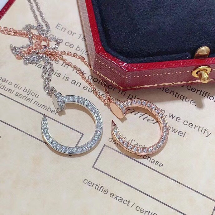 Noble Juste Un Clou Full Diamonds Necklace