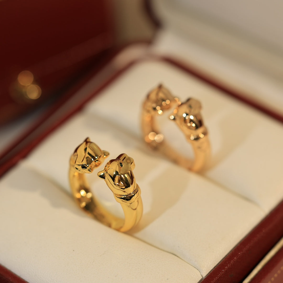 Noble Panthère De Open Ring