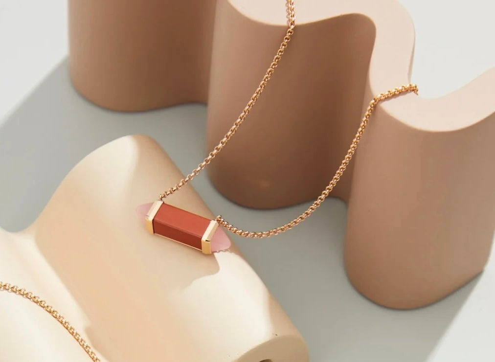 Noble Les Berlingots De Pink Necklace