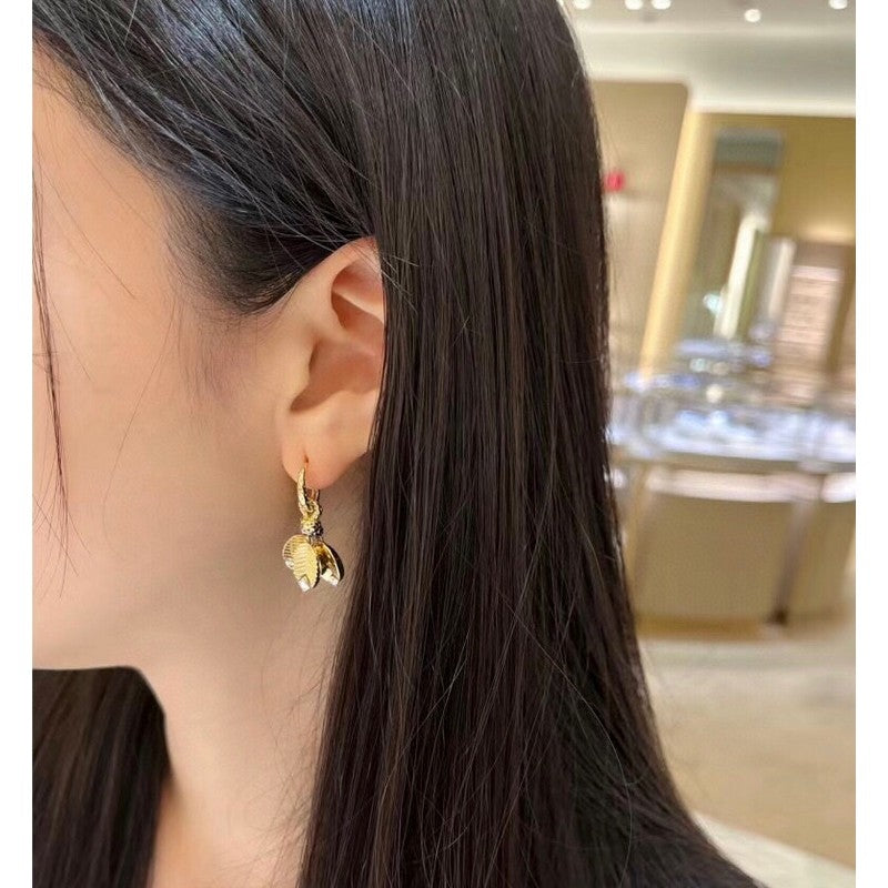 Noble Grain De Café Earrings