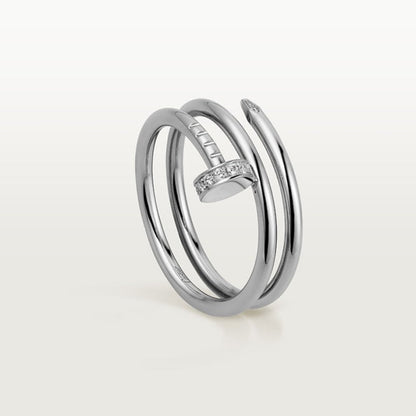 Noble Juste Un Clou Double Rows Diamond Ring