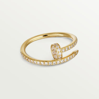 18K Juste Un Clou Diamond Ring