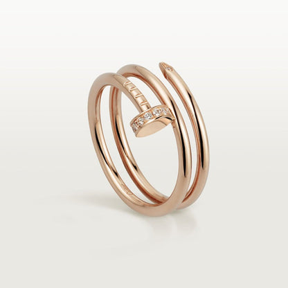 Noble Juste Un Clou Double Rows Diamond Ring