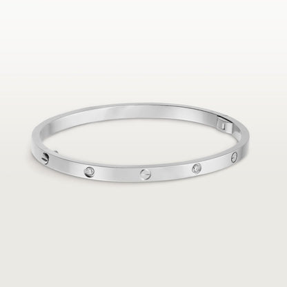 Noble Love Six Diamonds Small Bracelet