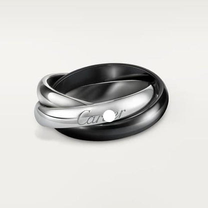 18K Trinity Classic Ceramics Ring