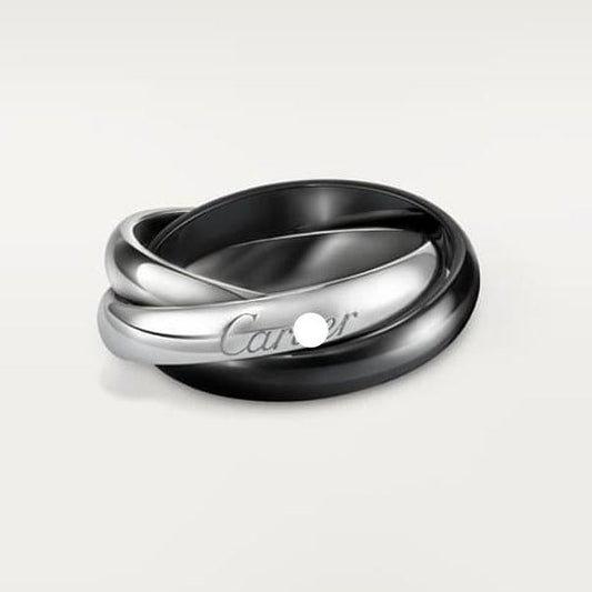 18K Trinity Classic Ceramics Ring