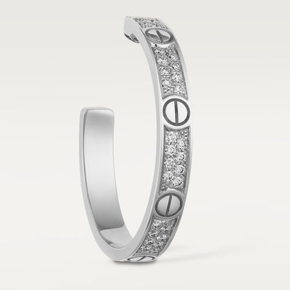 Noble Love Pave Diamonds Earrings