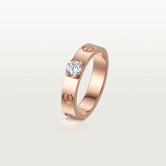 Noble Love Solitaire Ring