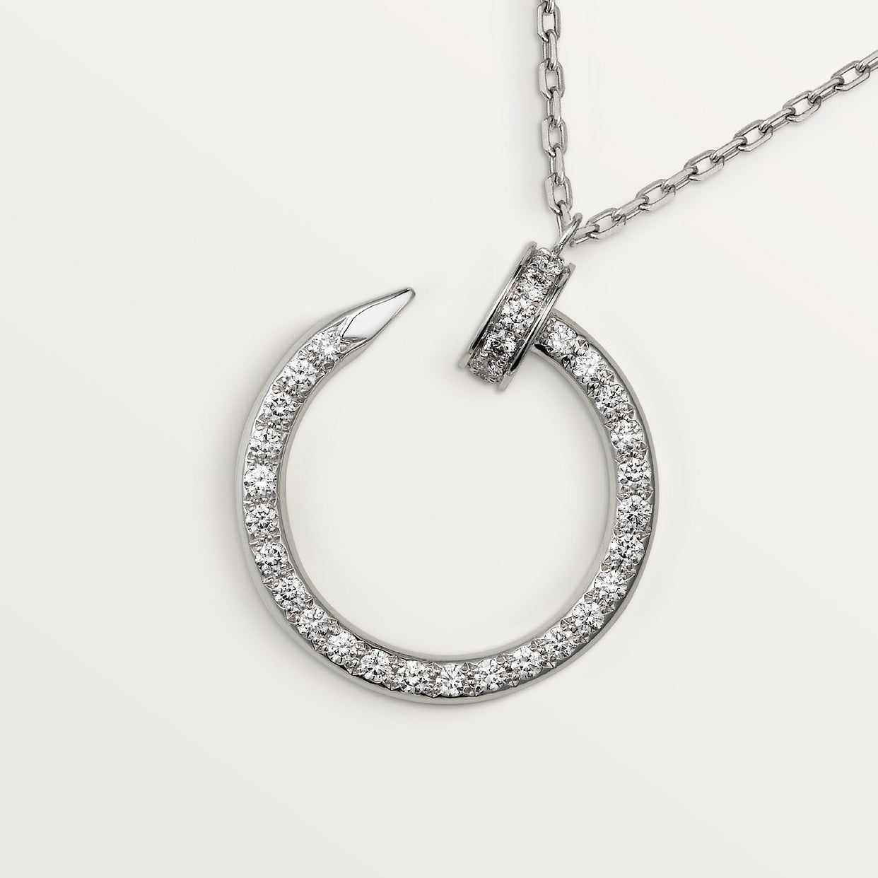 Noble Juste Un Clou Full Diamonds Necklace