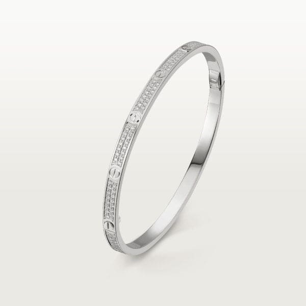 Noble Love Bracelet 3.65mm Diamond-paved