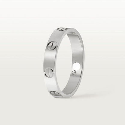 Noble Love Wedding 4mm Ring