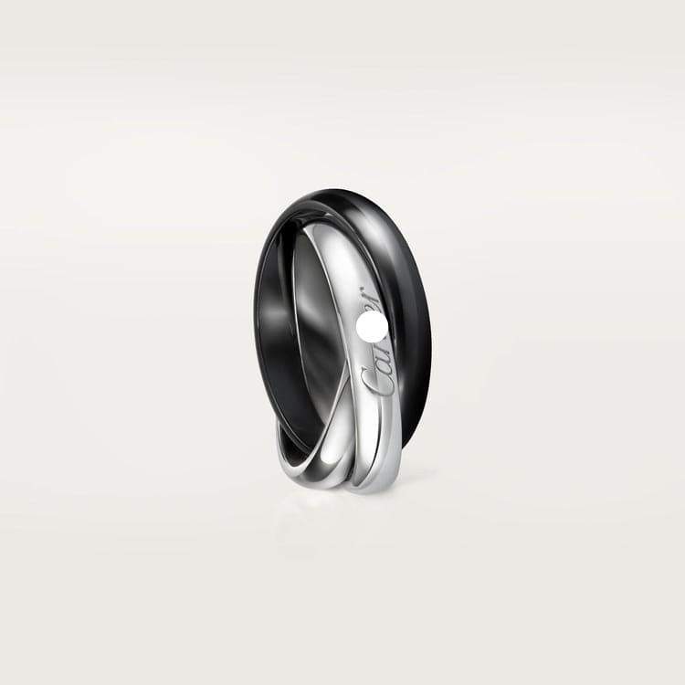 Noble Trinity Classic Ceramics Ring