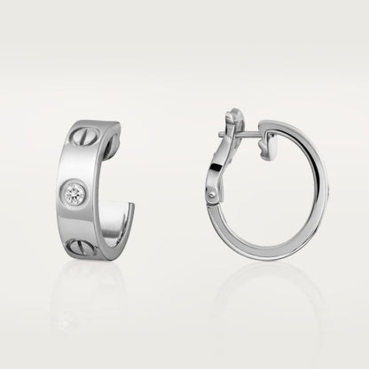 Noble Love 2 Diamonds Earrings