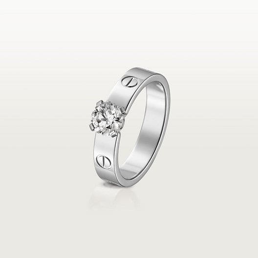 Noble Love Solitaire Ring