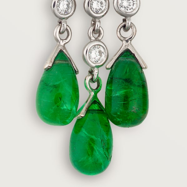 Noble Panthère De Diamond Earrings