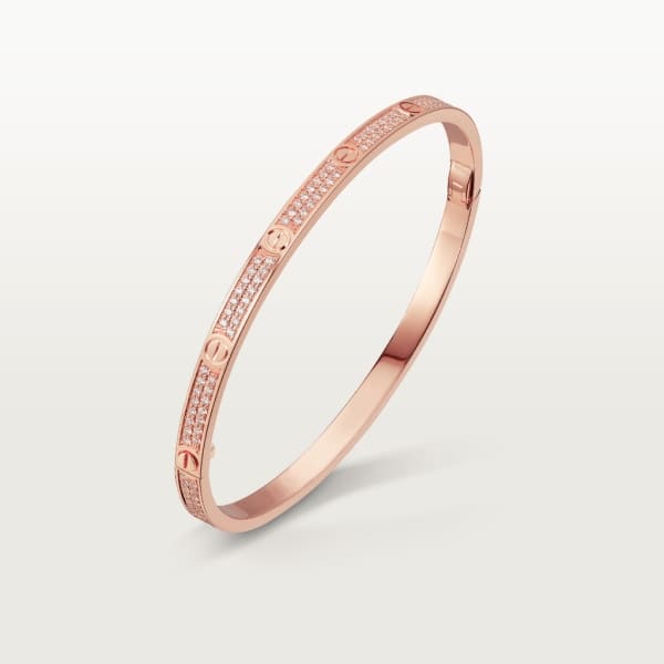 Noble Love Bracelet 3.65mm Diamond-paved
