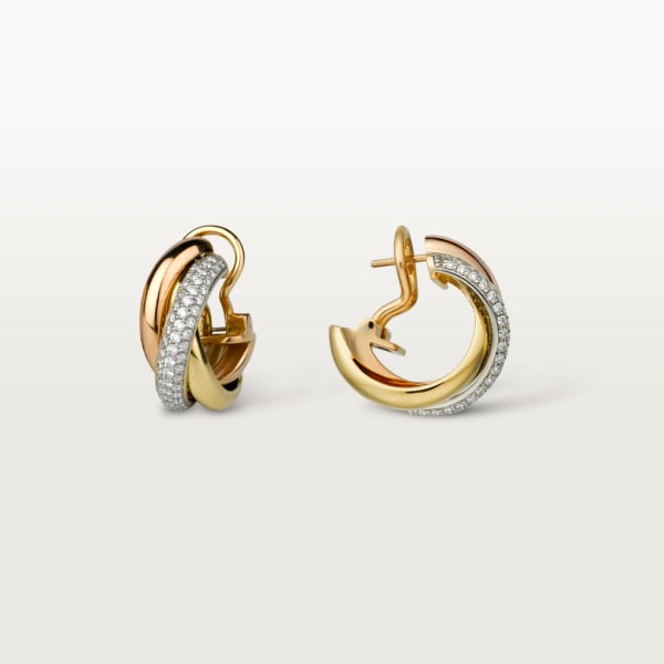 Noble Trinity Diamond Earrings