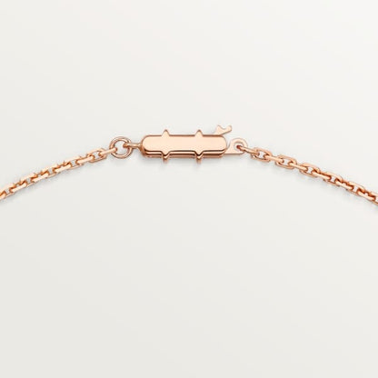 Noble Love Diamond-Paved Necklace