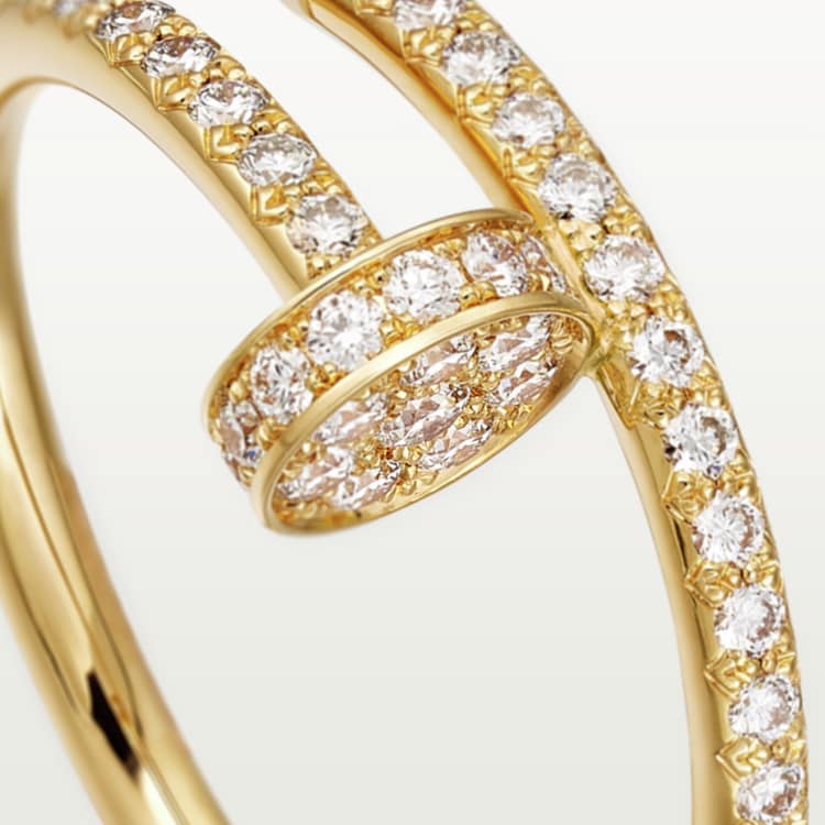 Noble Juste Un Clou Diamond Ring
