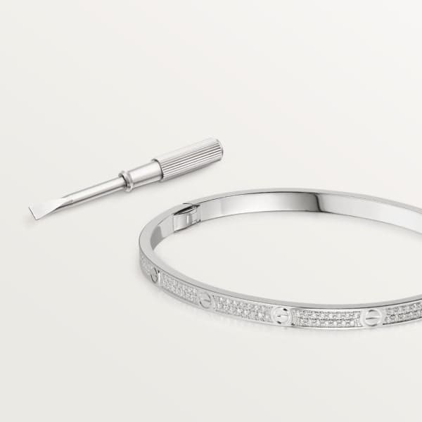 Noble Love Bracelet 3.65mm Diamond-paved