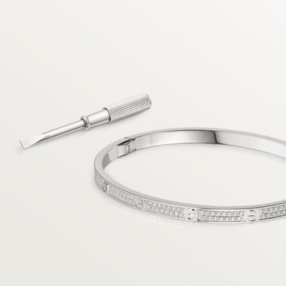 Noble Love Bracelet 3.65mm Diamond-paved