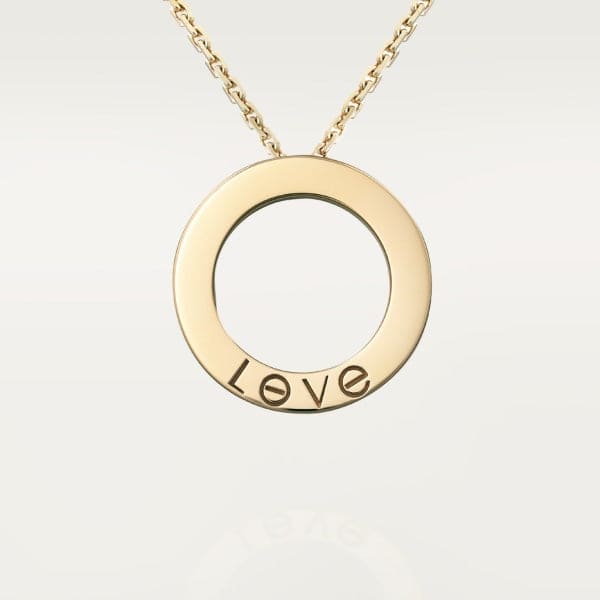 Noble Love Diamond-Paved Necklace