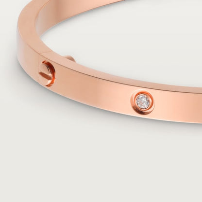 Noble Love Six Diamonds Small Bracelet