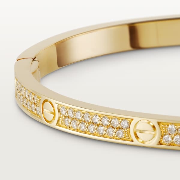 Noble Love Bracelet 3.65mm Diamond-paved