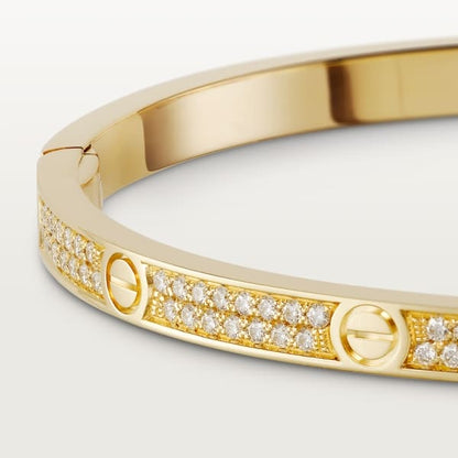 Noble Love Bracelet 3.65mm Diamond-paved