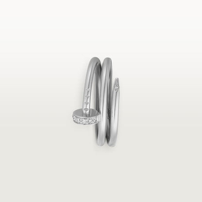 Noble Juste Un Clou Double Rows Diamond Ring