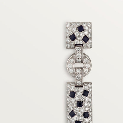 Noble Panthère De Diamond Earrings