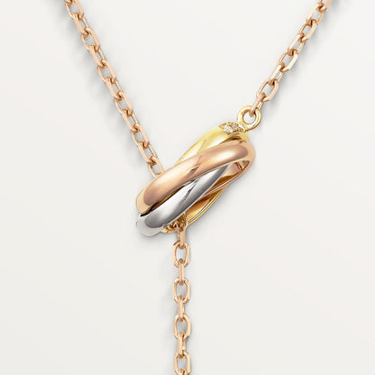 Noble Trinity Diamonds Necklace