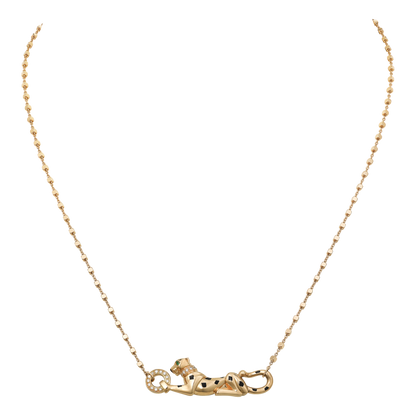Noble Panthère De Diamond Necklace