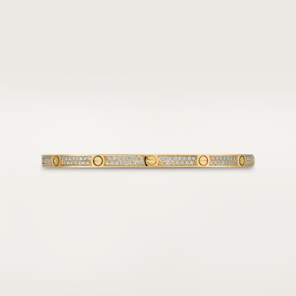 Noble Love Bracelet 3.65mm Diamond-paved