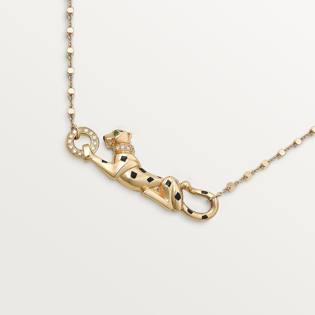 Noble Panthère De Diamond Necklace