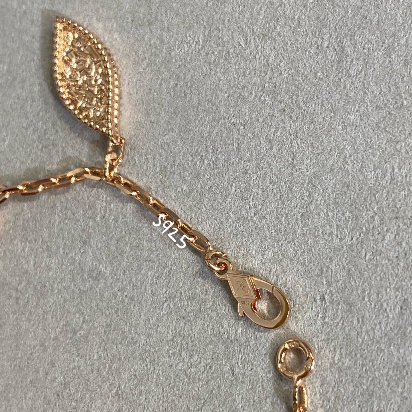 Noble Lucky Spring Rose Gold Bracelet 5 Motifs