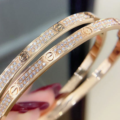 Noble Love Bracelet 3.65mm Diamond-paved
