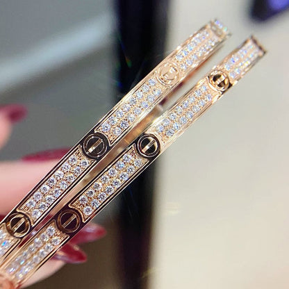 Noble Love Bracelet 3.65mm Diamond-paved