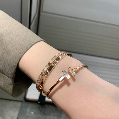 Noble Love Bracelet 3.65mm Diamond-paved
