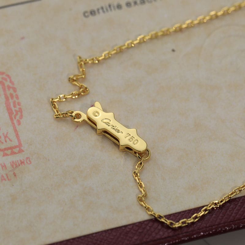 Noble Love Diamond-Paved Necklace