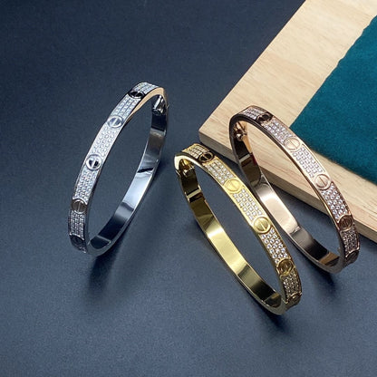 Noble Love Pave Diamonds Bracelet