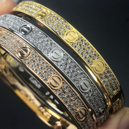 Noble Love Pave Diamonds Bracelet
