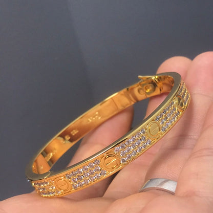 Noble Love Pave Diamonds Bracelet