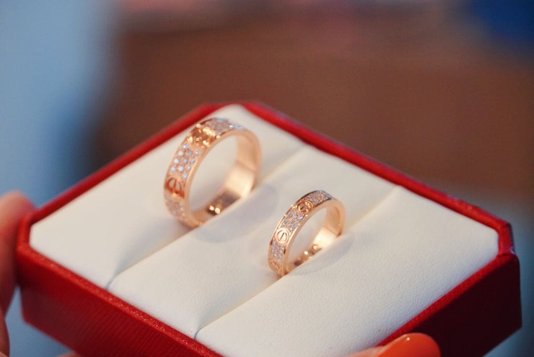 Noble Love Diamond-Paved 6.5mm Ring
