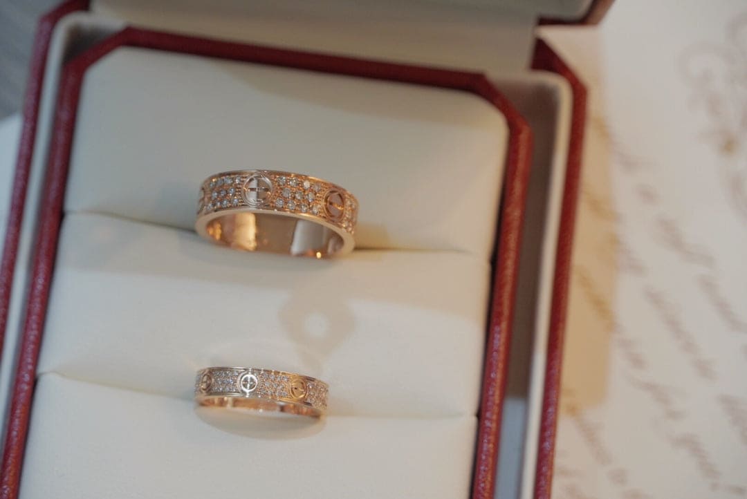 Noble Love Diamond-Paved 6.5mm Ring
